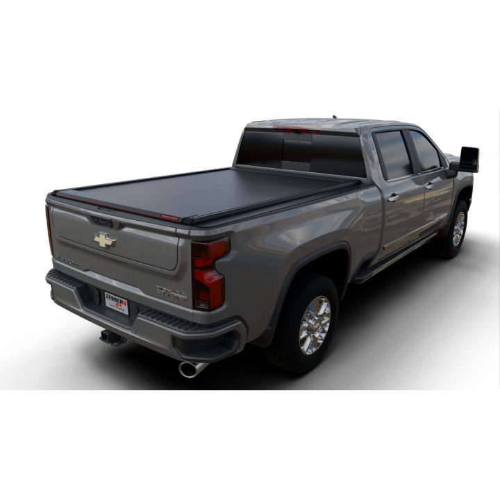 Manual Roll Top Tonneau Bed Cover, Tessera 4x4 SE, Chevrolet Silverado 3500 Bed Length 6.6 Feet 2015 - 2019 - EDK.ro