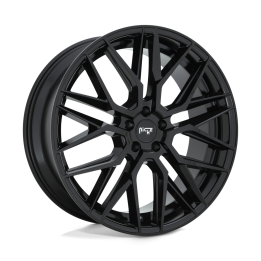 Jantă de Aluminiu, Niche Road Wheels M224 GAMMA, 20x9.0, ET 35, 5x114.3, 72.56, Negru - EDK.ro