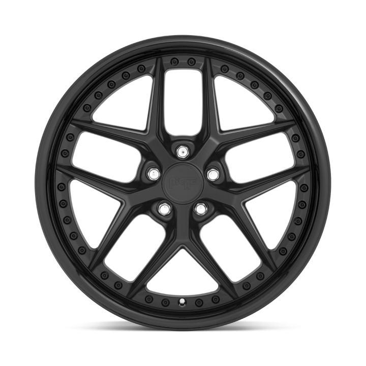 Alloy Wheel, Niche Road Wheels M226 VICE, 19x8.5, ET 35, 5x114.3, 72.56, Black - EDK.ro