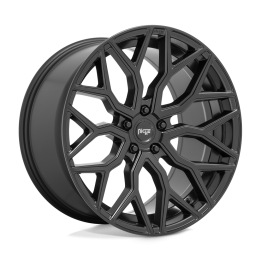Jantă de Aluminiu, Niche Road Wheels M261 MAZZANTI, 19x9.5, ET 35, 5x114.3, 72.56, Negru - EDK.ro