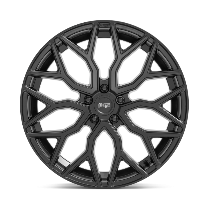 Jantă de Aluminiu, Niche Road Wheels M261 MAZZANTI, 19x9.5, ET 35, 5x114.3, 72.56, Negru - EDK.ro