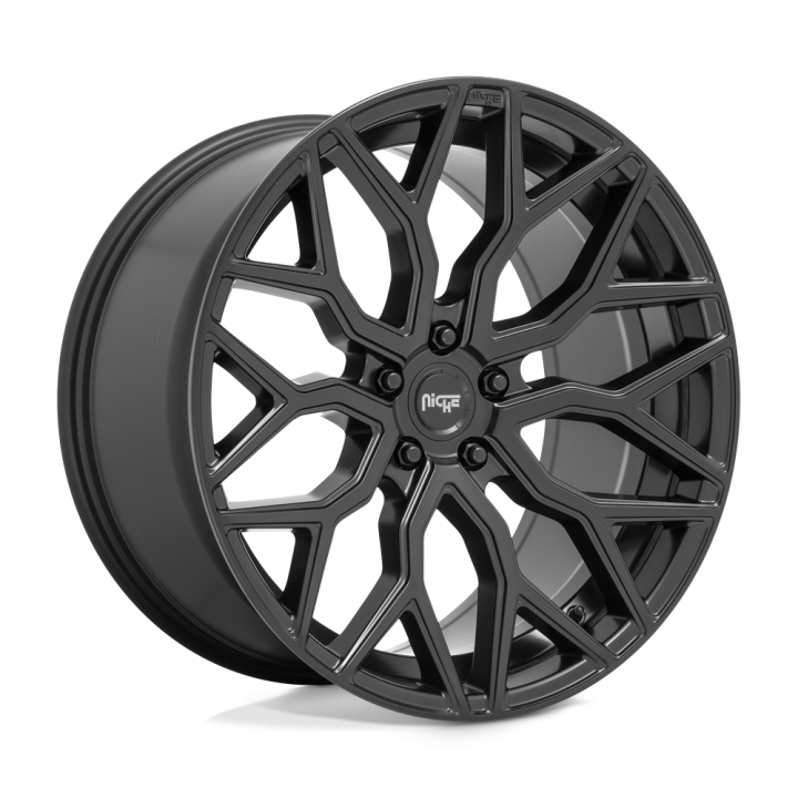 Jantă de Aluminiu, Niche Road Wheels M261 MAZZANTI, 20x9.0, ET 35, 5x114.3, 72.56, Negru - EDK.ro
