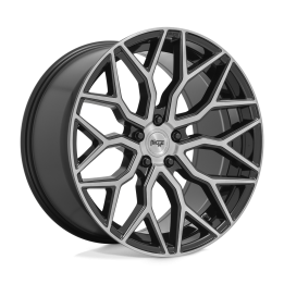 Jantă de Aluminiu, Niche Road Wheels M262 MAZZANTI, 19x8.5, ET 35, 5x114.3, 72.56, Negru - EDK.ro