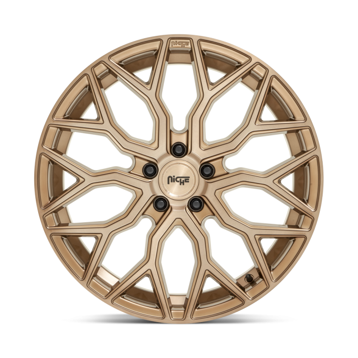 Jantă de Aluminiu, Niche Road Wheels M263 MAZZANTI, 19x9.5, ET 35, 5x114.3, 72.56, Bronz - EDK.ro