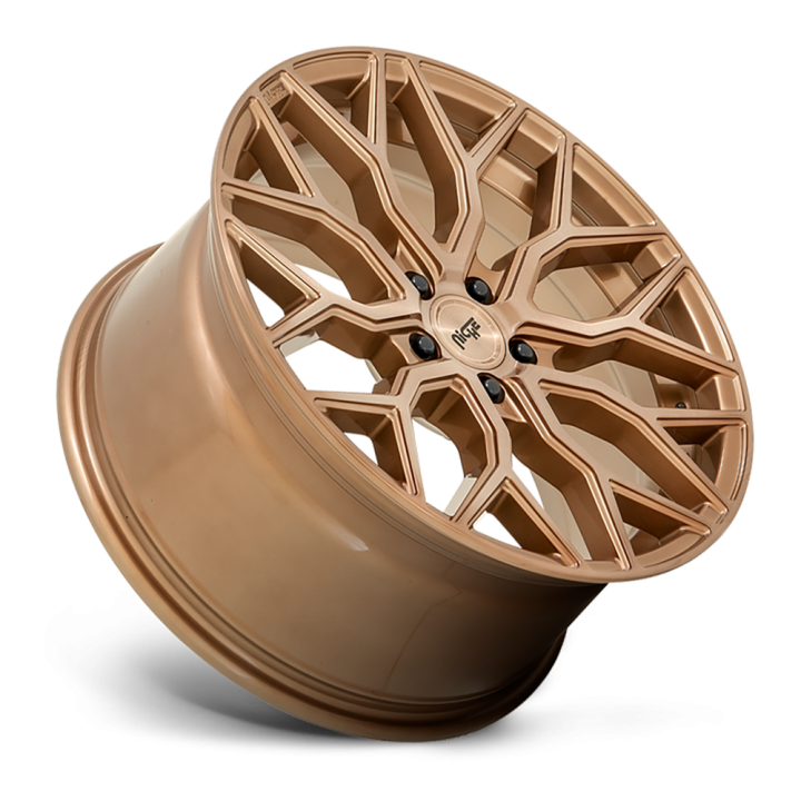 Alloy Wheel, Niche Road Wheels M263 MAZZANTI, 20x9.0, ET 35, 5x114.3, 72.56, Bronze - EDK.ro