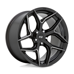 Jantă de Aluminiu, Niche Road Wheels M266 TORSION, 20x9.0, ET 35, 5x114.3, 72.56, Negru - EDK.ro