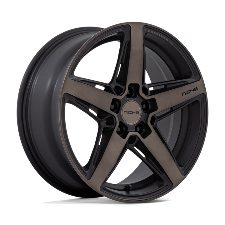 Jantă de Aluminiu, Niche Road Wheels M271 TERAMO, 18x8.0, ET 40, 5x114.3, 72.56, Negru - EDK.ro