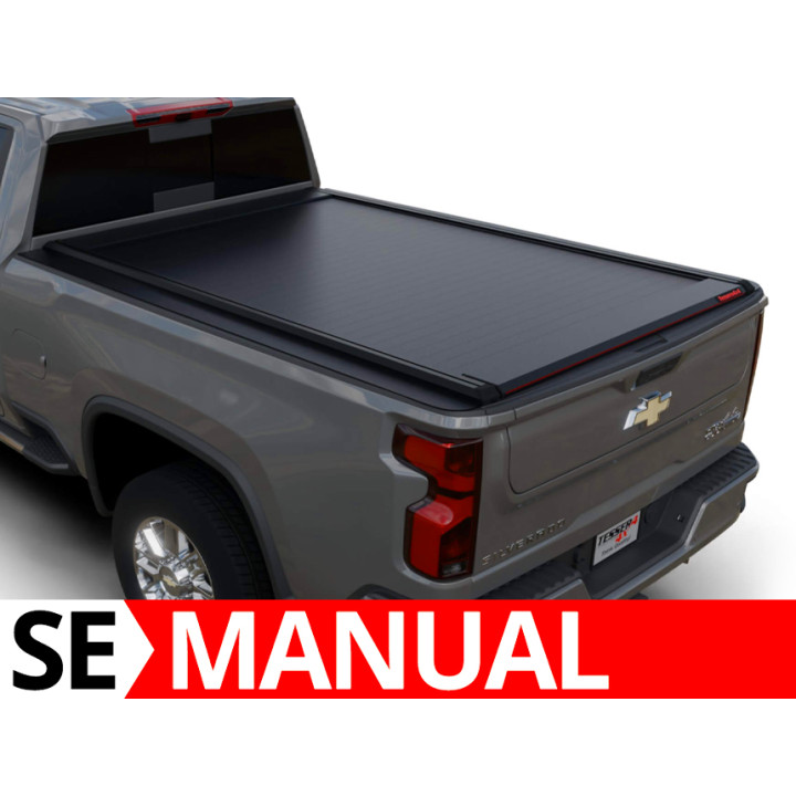 Închidere de Benă Tip Rulou Manual, Tessera 4x4 SE, Chevrolet Silverado 3500 Lungime Benă 8.2 Feet 2020 - Prezent - EDK.ro