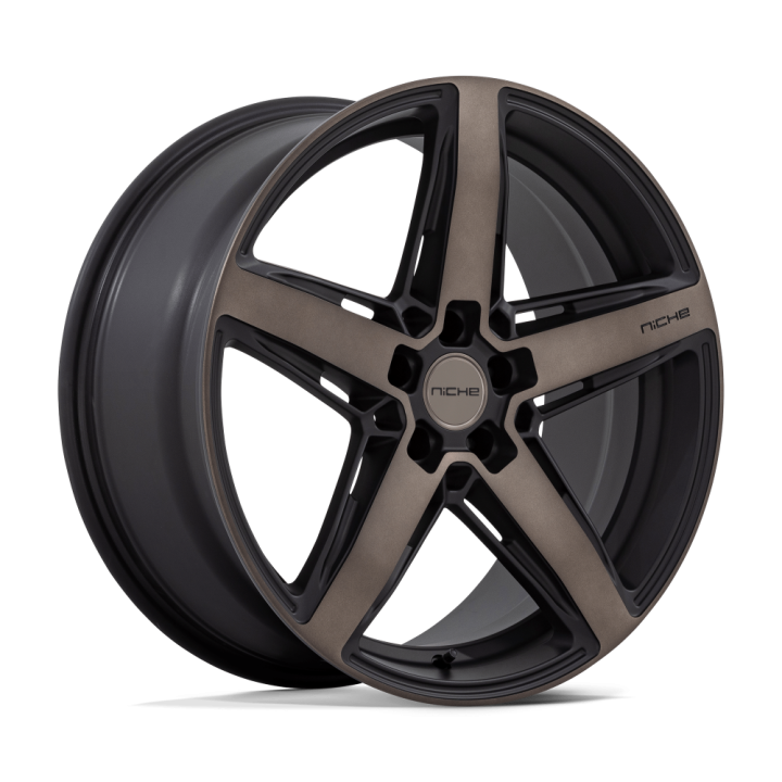 Jantă de Aluminiu, Niche Road Wheels M271 TERAMO, 20x9.0, ET 25, 5x114.3, 72.56, Negru - EDK.ro