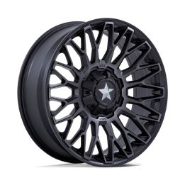 Alloy Wheel, MSA OffRoad Wheels M50 CLUBBER, 20x7.0, ET 0, 5x114.3, 72.56, Black - EDK.ro