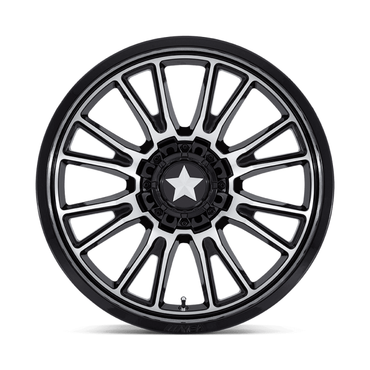 Alloy Wheel, MSA OffRoad Wheels M51 THUNDERLIPS, 20x7.0, ET 0, 5x114.3, 72.56, Black - EDK.ro