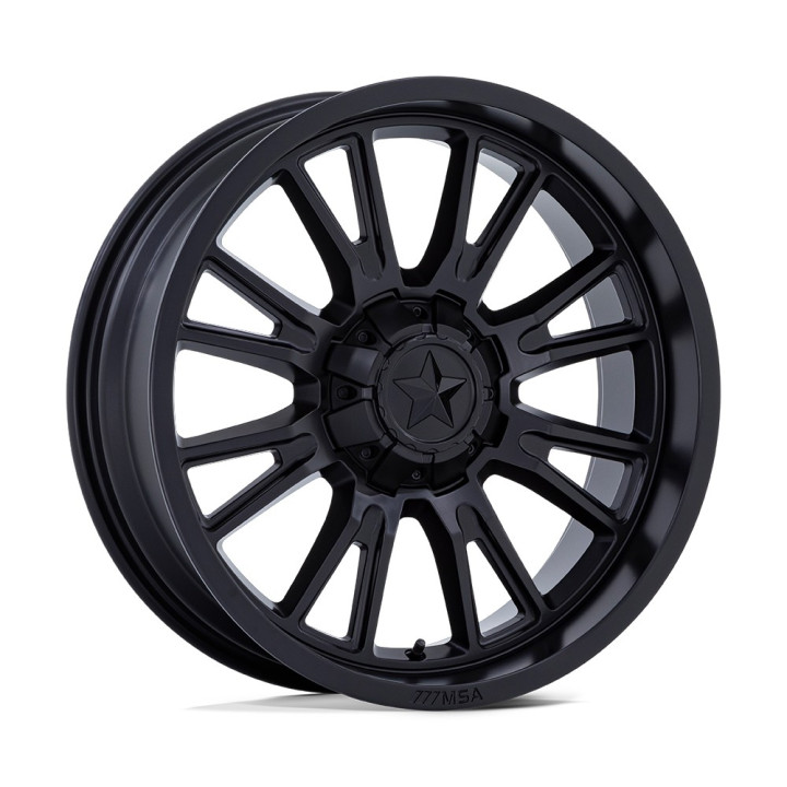 Jantă de Aluminiu, MSA OffRoad Wheels M51 THUNDERLIPS, 20x7.0, ET 0, 5x114.3, 72.56, Negru - EDK.ro