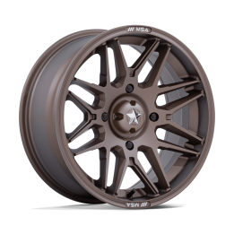 Alloy Wheel, MSA OffRoad Wheels M52 RADAR, 16x7.0, ET 10, 5x114.3, 72.56, Bronze - EDK.ro