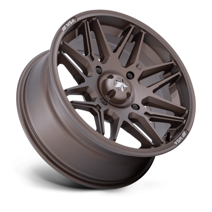 Jantă de Aluminiu, MSA OffRoad Wheels M52 RADAR, 16x7.0, ET 10, 5x114.3, 72.56, Bronz - EDK.ro