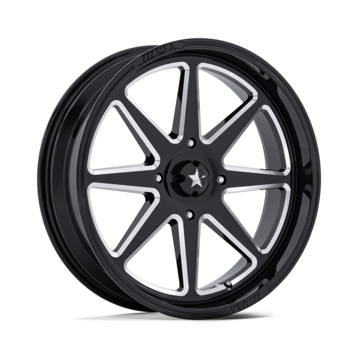 Jantă de Aluminiu, MSA OffRoad Wheels M54 SPARK, 20x7.0, ET 0, 5x114.3, 72.56, Negru - EDK.ro