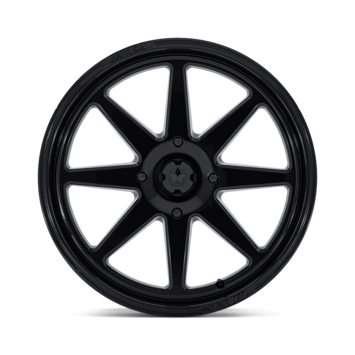 Alloy Wheel, MSA OffRoad Wheels M54 SPARK, 18x7.0, ET 10, 5x114.3, 72.56, Black - EDK.ro
