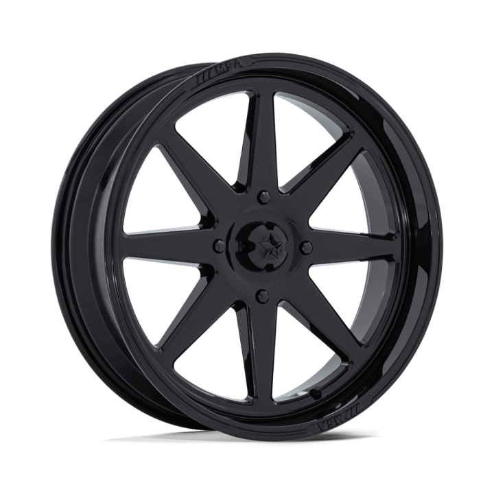 Jantă de Aluminiu, MSA OffRoad Wheels M54 SPARK, 20x7.0, ET 0, 5x114.3, 72.56, Negru - EDK.ro