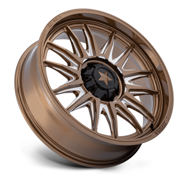 Alloy Wheel, MSA OffRoad Wheels M55 COMMANDER, 20x7.0, ET 0, 5x114.3, 72.56, Bronze - EDK.ro