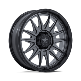 Jantă de Aluminiu, MSA OffRoad Wheels M55 COMMANDER, 18x7.0, ET 10, 5x114.3, 72.56, Negru - EDK.ro