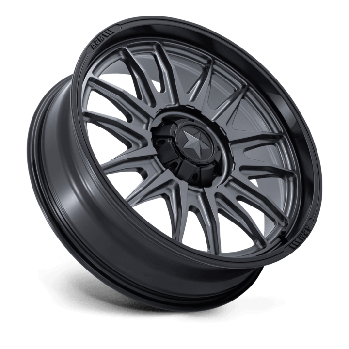 Alloy Wheel, MSA OffRoad Wheels M55 COMMANDER, 18x7.0, ET 10, 5x114.3, 72.56, Black - EDK.ro