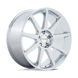 Alloy Wheel, STATUS MAMMOTH, 22x9.5, ET 30, 5x114.3, 72.56, Chrome - EDK.ro