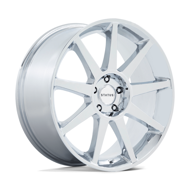 Alloy Wheel, STATUS MAMMOTH, 22x9.5, ET 30, 5x114.3, 72.56, Chrome - EDK.ro