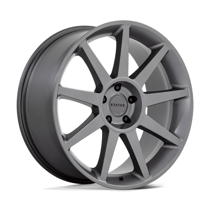 Jantă de Aluminiu, STATUS MAMMOTH, 22x9.5, ET 30, 5x114.3, 72.56, Antracit - EDK.ro