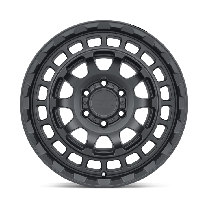 Alloy Wheel, Black Rhino Chamber, 16x8.0, ET -10, 5x114.3, 76.1, Black - EDK.ro