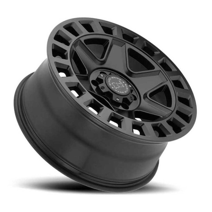 Alloy Wheel, Black Rhino YORK, 17x8.0, ET 35, 5x114.3, 76.1, Black - EDK.ro