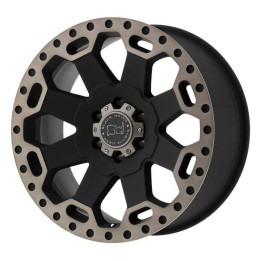 Alloy Wheel, Black Rhino WARLORD, 18x8.0, ET 35, 5x114.3, 76.1, Black - EDK.ro