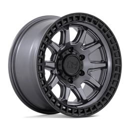 Jantă de Aluminiu, Black Rhino CALICO, 17x8.5, ET 34, 5x114.3, 72.56, Negru - EDK.ro