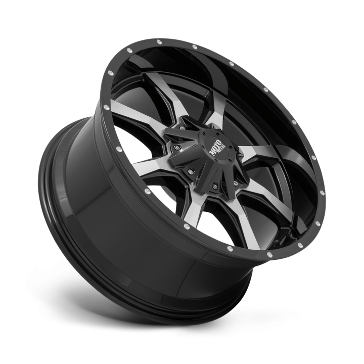Alloy Wheel, MOTO Metal MO970, 18x9.0, ET 18, 5x114.3, 74.1, Black - EDK.ro