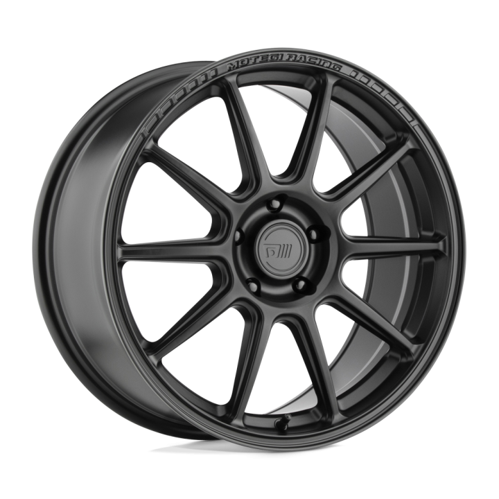 Alloy Wheel, Motegi Racing MR140 SS10, 18x8.5, ET 45, 5x114.3, 72.56, Black - EDK.ro