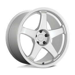 Alloy Wheel, Motegi Racing MR151 CS5, 19x8.5, ET 25, 5x114.3, 72.56, Silver - EDK.ro
