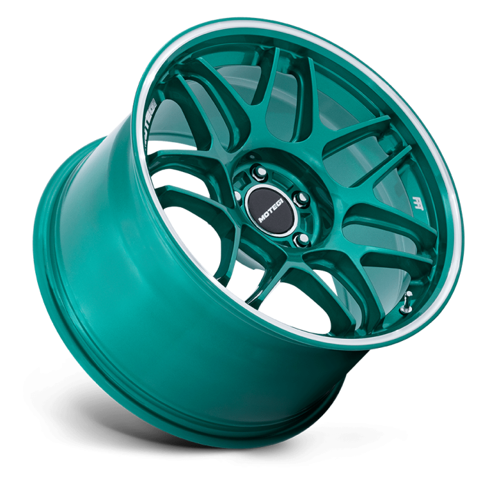 Alloy Wheel, Motegi Racing MR158 TSUBAKI, 18x10.5, ET 25, 5x114.3, 72.56, Green - EDK.ro
