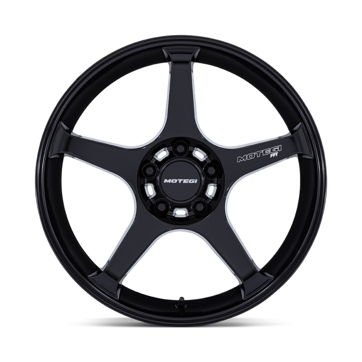 Jantă de Aluminiu, Motegi Racing MR159 BATTLE V, 17x8.5, ET 45, 5x114.3, 72.56, Negru - EDK.ro