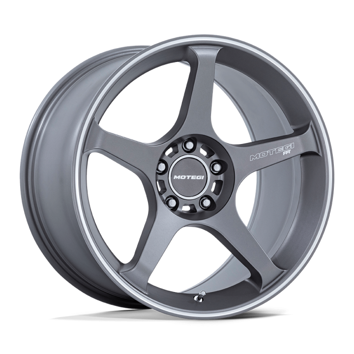 Jantă de Aluminiu, Motegi Racing MR159 BATTLE V, 18x9.5, ET 38, 5x114.3, 72.56, Gri Metalizat - EDK.ro