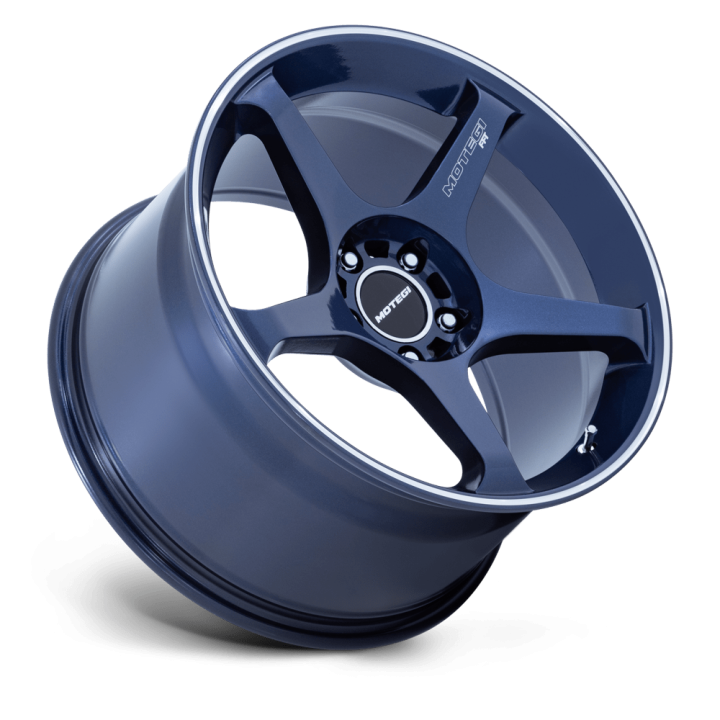 Alloy Wheel, Motegi Racing MR159 BATTLE V, 18x9.5, ET 38, 5x114.3, 72.56, Blue - EDK.ro