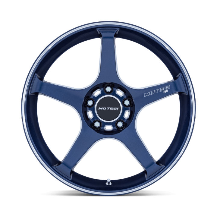 Jantă de Aluminiu, Motegi Racing MR159 BATTLE V, 18x9.5, ET 15, 5x114.3, 72.56, Albastru - EDK.ro