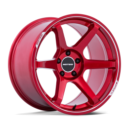 Jantă de Aluminiu, Motegi Racing MR160 BATTLE VI, 18x9.5, ET 25, 5x114.3, 72.56, Roșu - EDK.ro