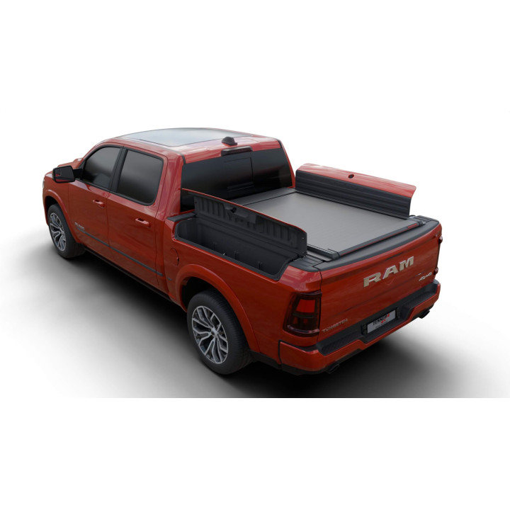 Manual Roll Top Tonneau Bed Cover, Tessera 4x4 SE, Dodge RAM 1500 Bed Length 5.7 Feet + RamBox 2019 - Present - EDK.ro
