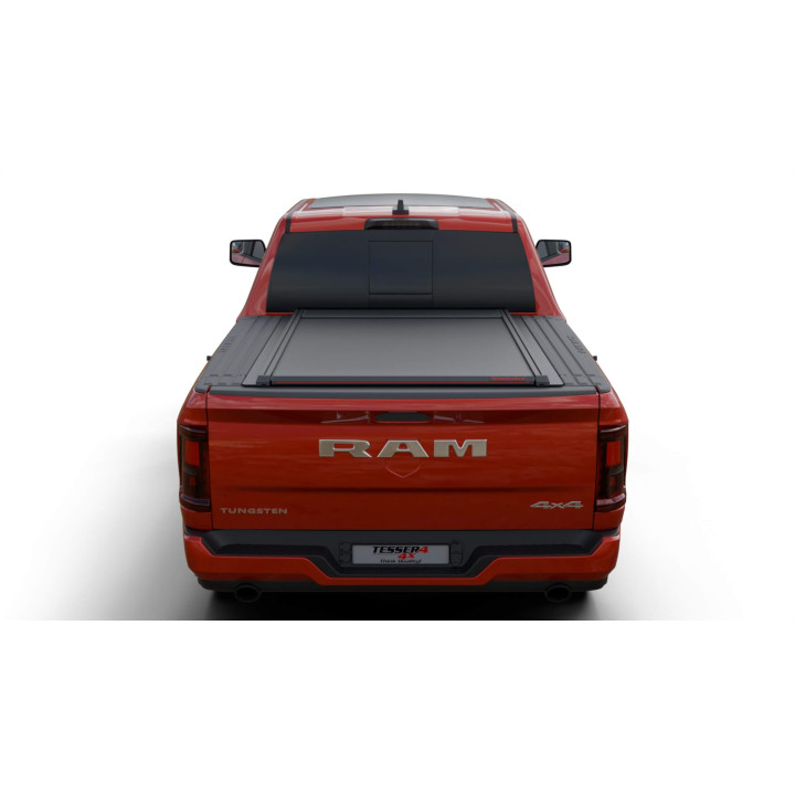 Manual Roll Top Tonneau Bed Cover, Tessera 4x4 SE, Dodge RAM 1500 Bed Length 5.7 Feet + RamBox 2019 - Present - EDK.ro