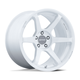 Alloy Wheel, Motegi Racing MR160 BATTLE VI, 18x9.5, ET 0, 5x114.3, 72.56, White - EDK.ro