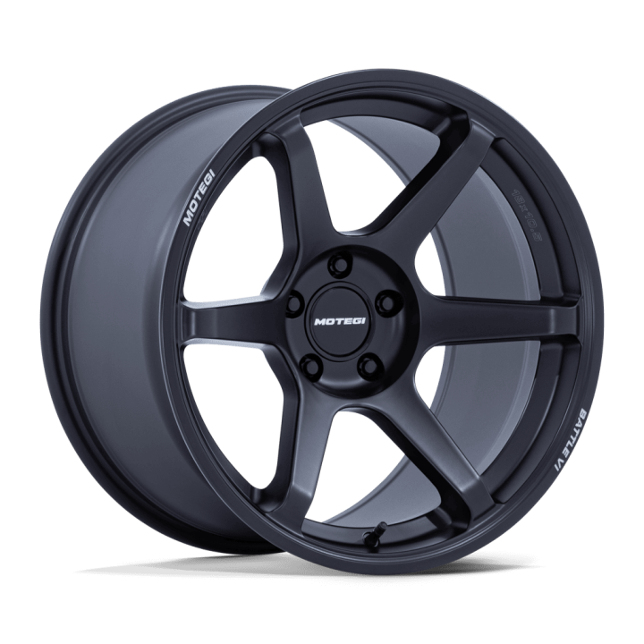 Alloy Wheel, Motegi Racing MR160 BATTLE VI, 18x10.5, ET 25, 5x114.3, 72.56, Black - EDK.ro