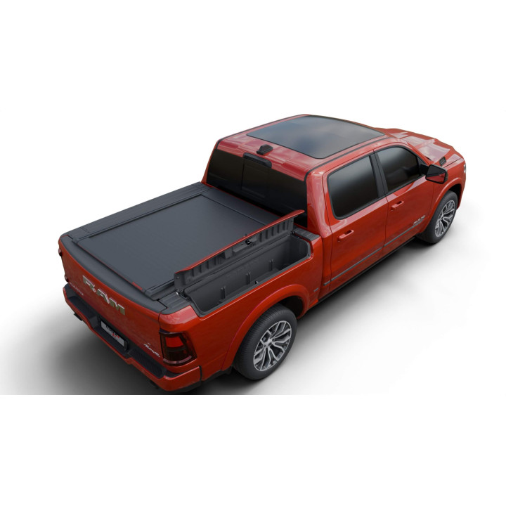 Manual Roll Top Tonneau Bed Cover, Tessera 4x4 SE, Dodge RAM 1500 Bed Length 5.7 Feet + RamBox 2019 - Present - EDK.ro