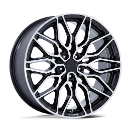 Alloy Wheel, Niche Road Wheels NC277 CALABRIA 5, 20x9.0, ET 35, 5x114.3, 72.56, Black - EDK.ro