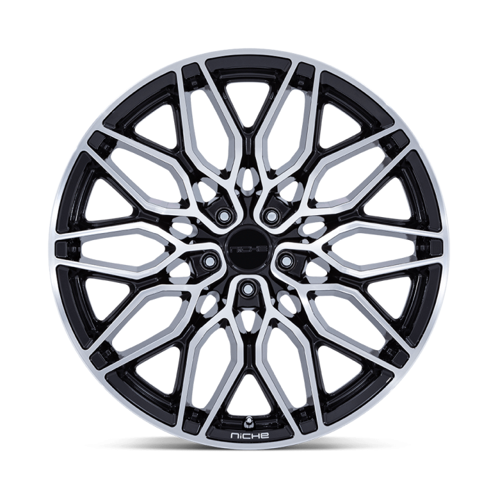 Alloy Wheel, Niche Road Wheels NC277 CALABRIA 5, 20x9.0, ET 35, 5x114.3, 72.56, Black - EDK.ro