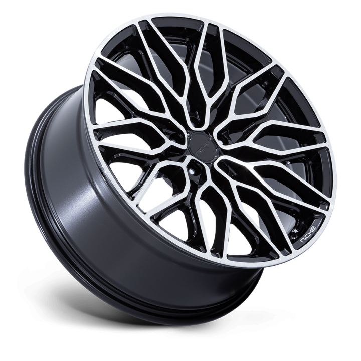 Alloy Wheel, Niche Road Wheels NC277 CALABRIA 5, 20x9.0, ET 35, 5x114.3, 72.56, Black - EDK.ro