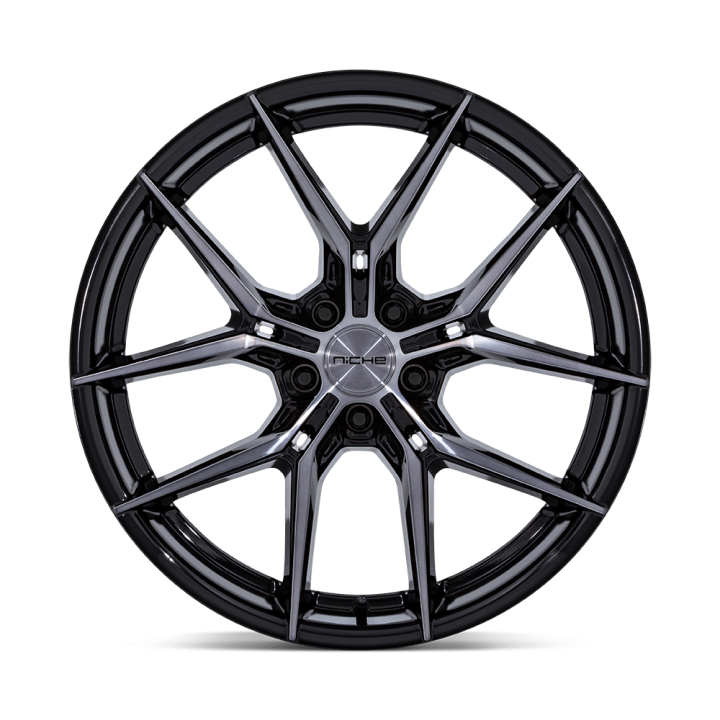 Alloy Wheel, Niche Road Wheels NC279 PRODIGY 5, 20x9.0, ET 35, 5x114.3, 72.56, Black - EDK.ro