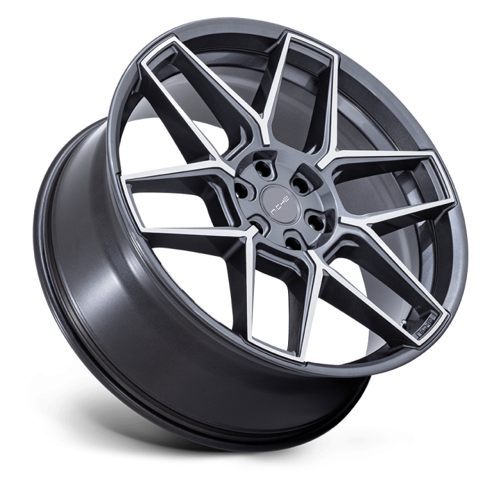 Alloy Wheel, Niche Road Wheels NC281 RISE, 20x9.0, ET 35, 5x114.3, 72.56, Anthracite - EDK.ro